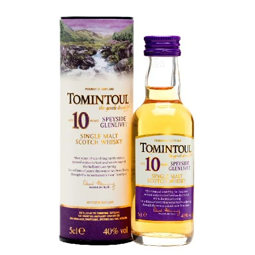 Tomintoul 10 yo Scotch Whisky Miniatures - 12 PACK Tomintoul 10 yo Scotch Whisky Miniatures - 12 PACK